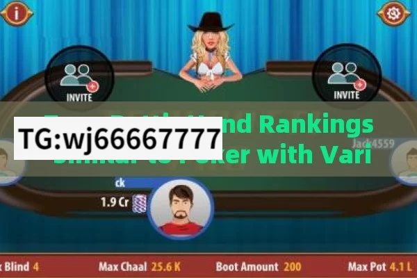 Teen Patti: Hand Rankings Similar to Poker with Variations